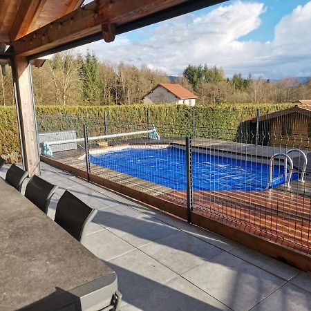 L'Ecrin De Xattys - Gite De Standing-Spa-Terrain De Petanque-Piscine-Switch-Baby-Foot Au Coeur Du Massif Vosgien Cleurie Esterno foto